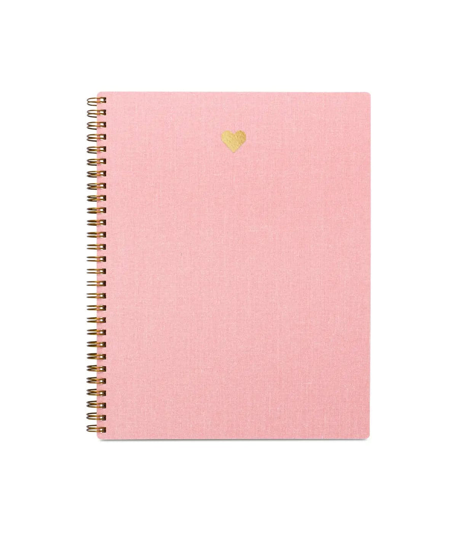 Appointed Notebook Limited Edition: Heart Notebook in Blossom Pink