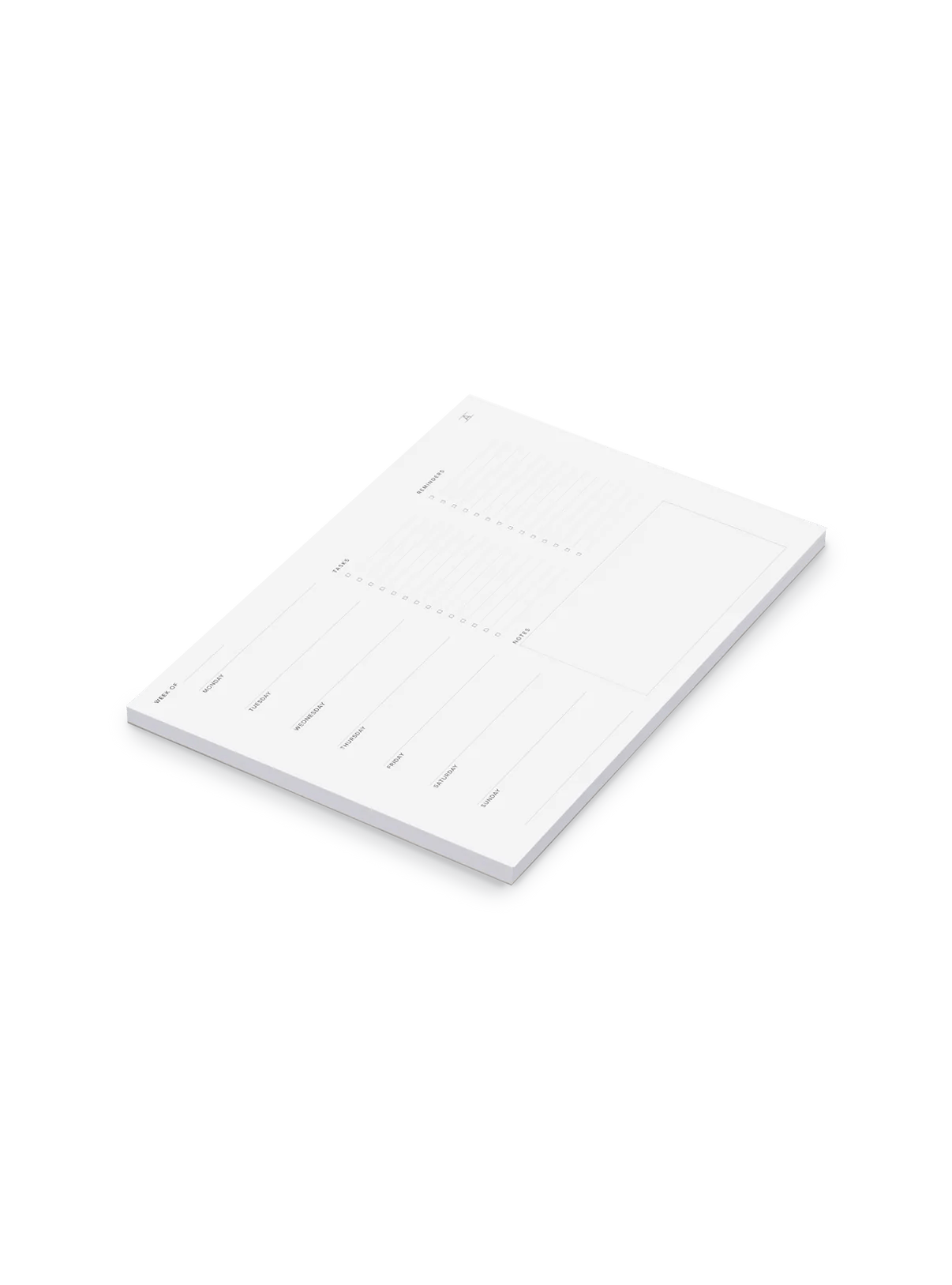Appointed Notepad Appointed Weekly Task Pad