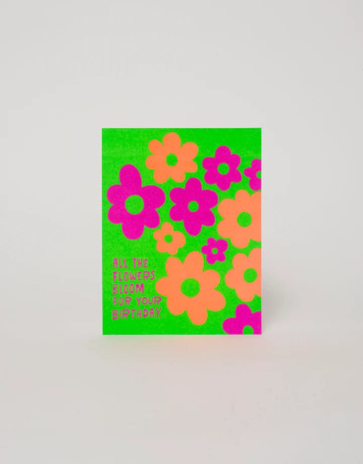 Ashkahn Card Bloom Birthday Card