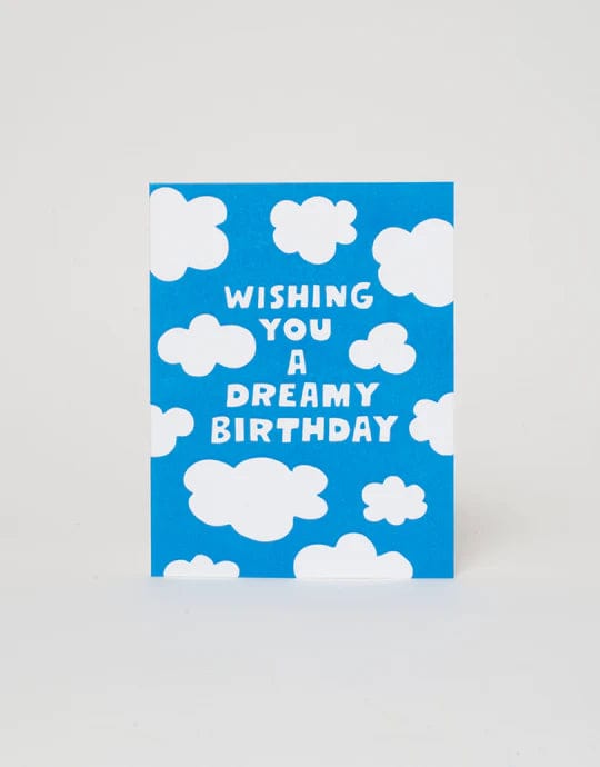 Ashkahn Card Dreamy Birthday Clouds Card