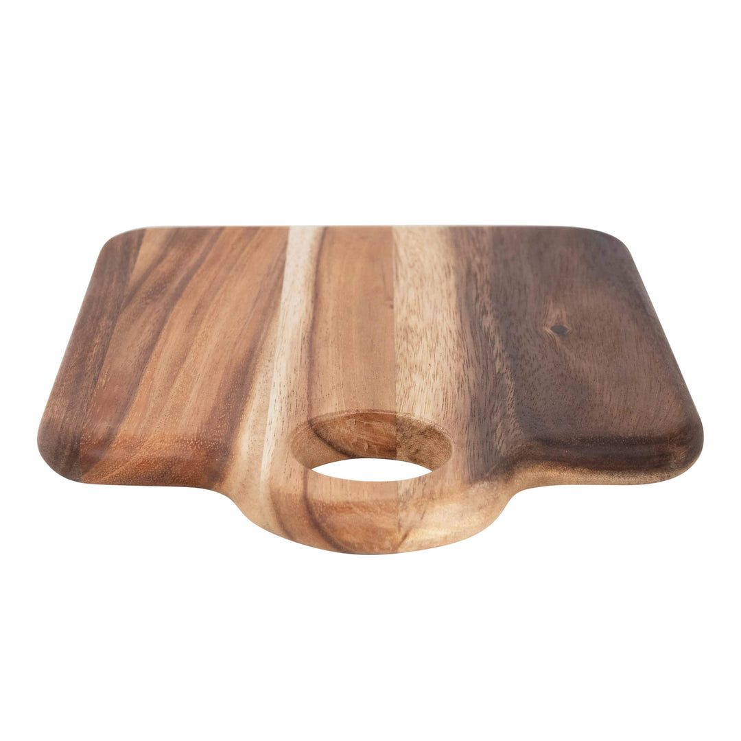 Bloomingville Bowl Suar Wood Cheese/Cutting Board with Handle