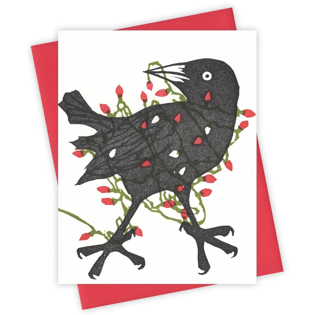 Burdock & Bramble Card Tangled Grackle Card