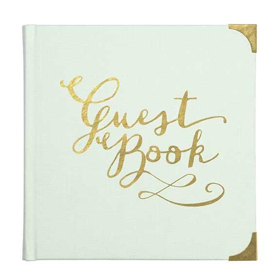 C.R. Gibson Guest Book Guest Book - Gilded Mint