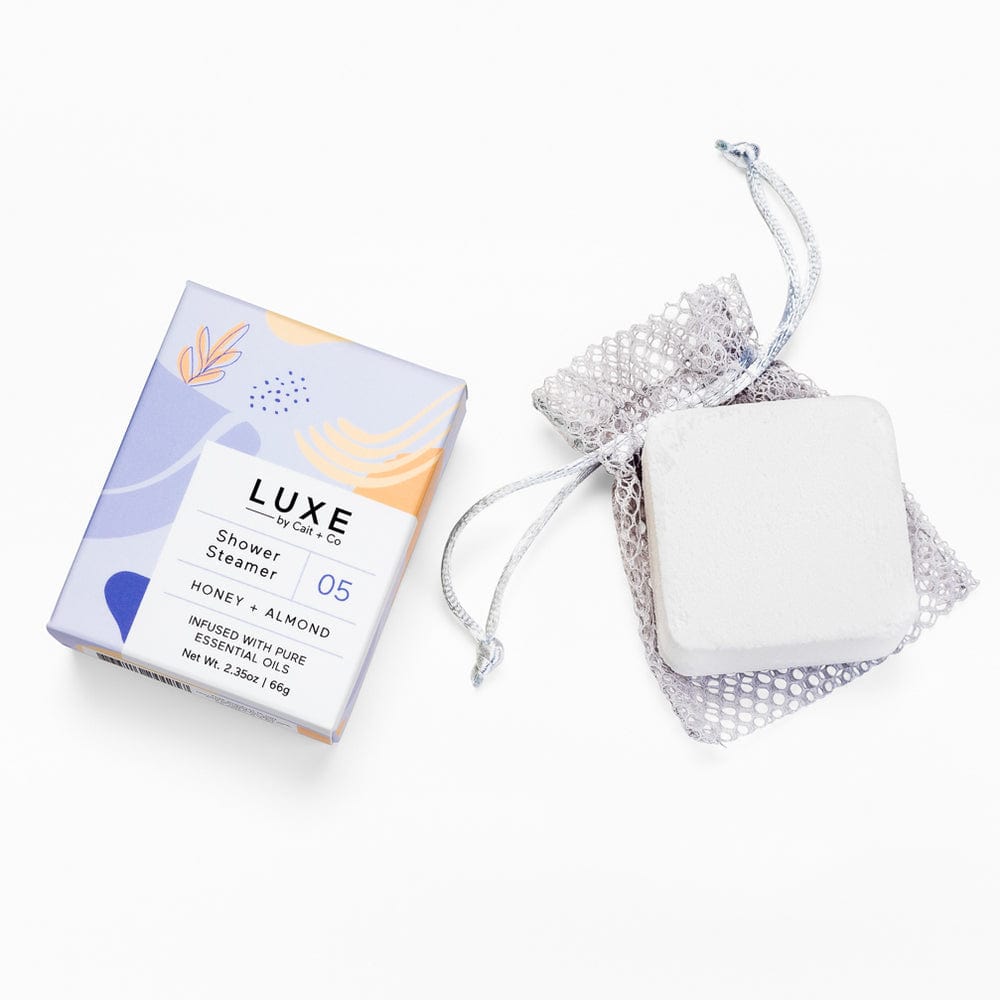 Cait and Co Bath Bomb Honey + Almond Aromatherapy Shower Steamer