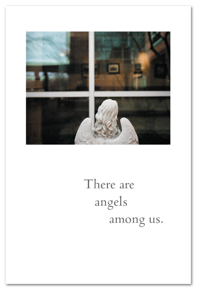 Cardthartic Card Angel in Window Card