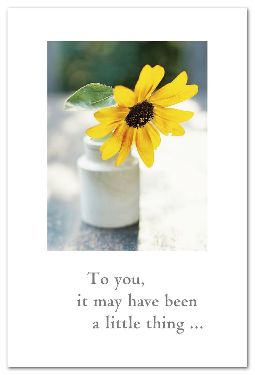 Cardthartic Card Black-Eyed Susan Thank You Card