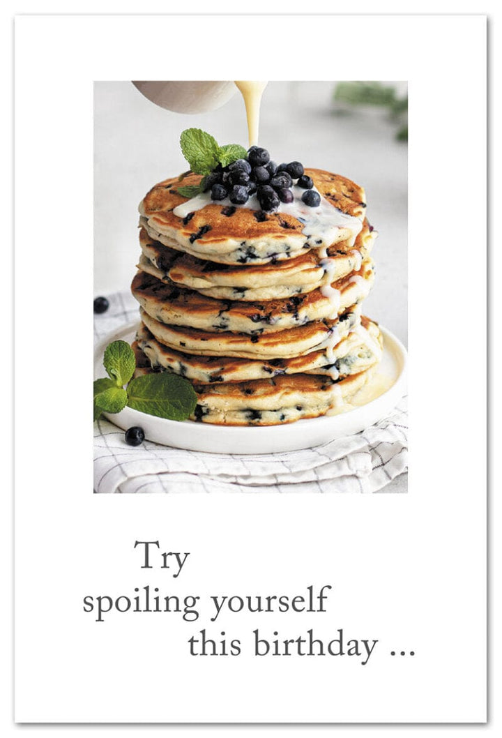 Cardthartic Card Blueberry Pancakes Birthday Card