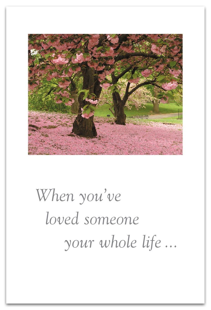 Cardthartic Card Cherry Blossom Sympathy Card