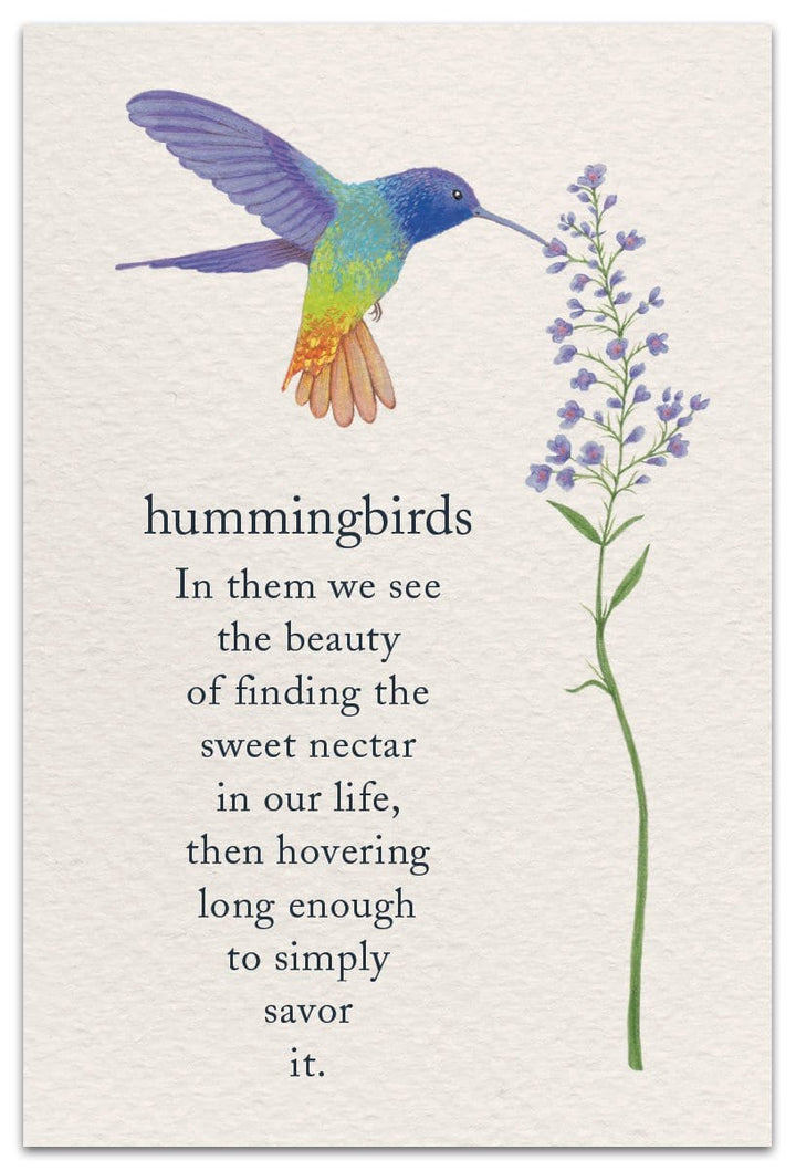 Cardthartic Card Hummingbirds Birthday Card