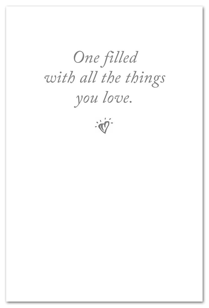 Cardthartic Card Pink Lilacs in Jar Birthday Card