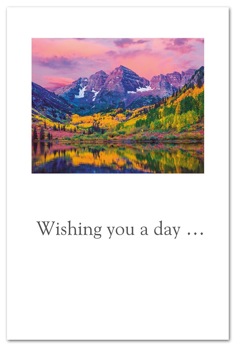 Cardthartic Card Purple Mountain Majesty Birthday Card