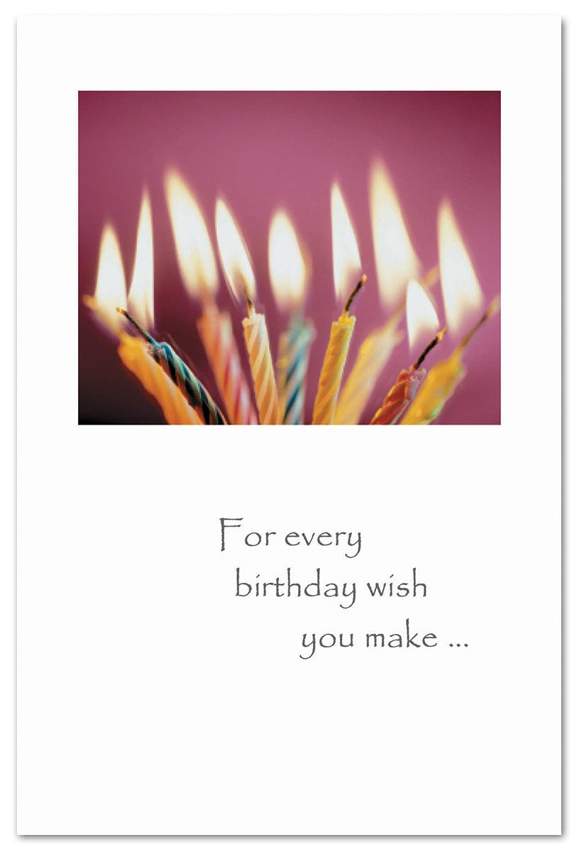 Cardthartic Fanned Birthday Candles Birthday Card