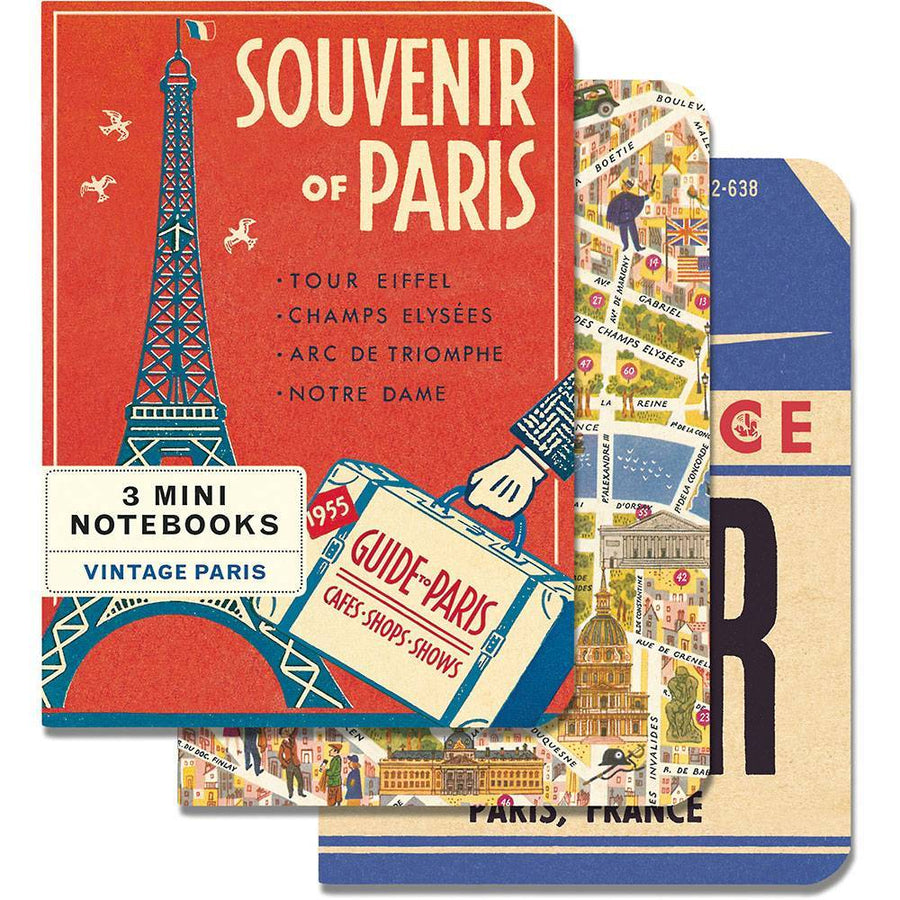 Cavallini & Co. Notebook Vintage Paris Journals - Singles