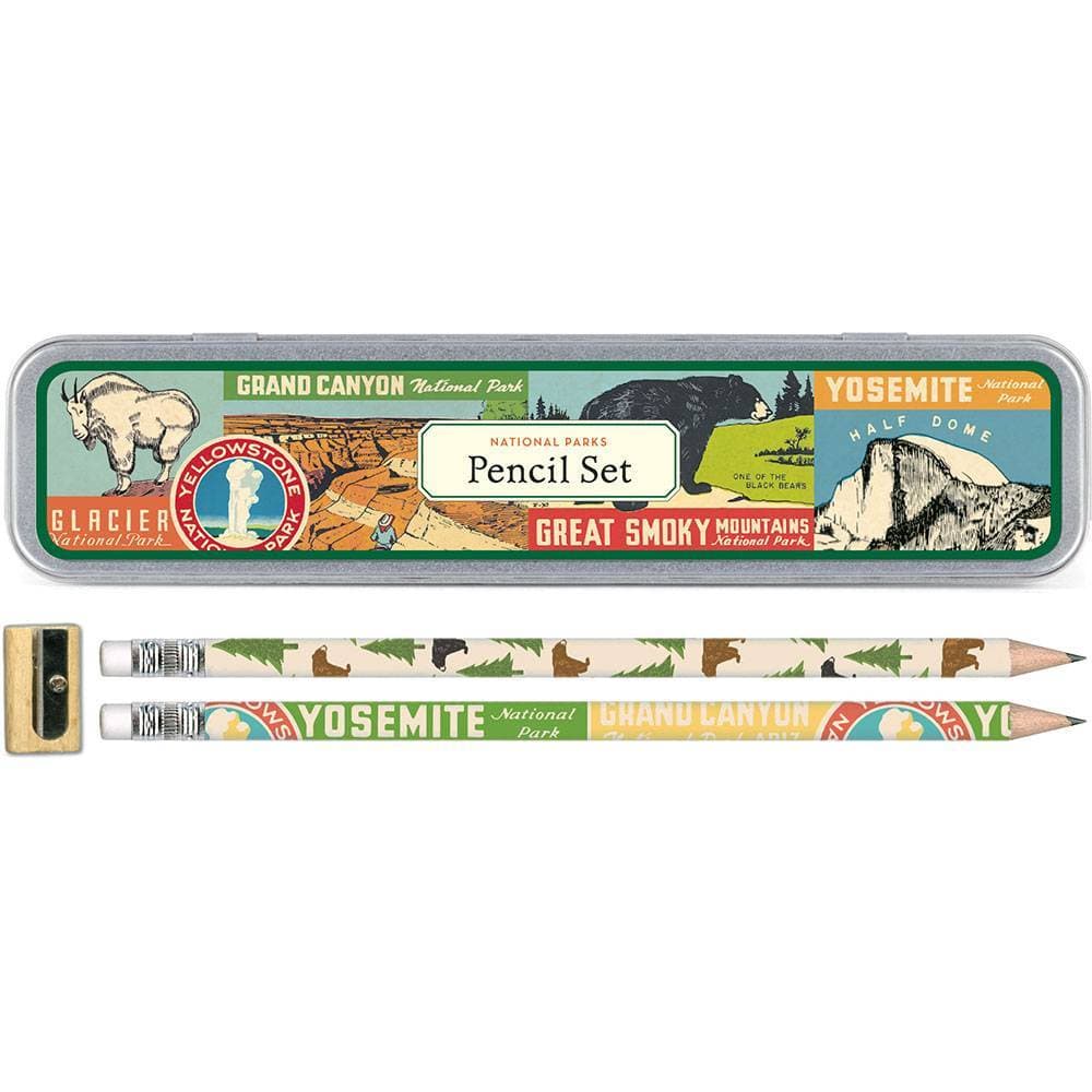 Cavallini & Co. Pen and Pencils National Parks Pencil Set