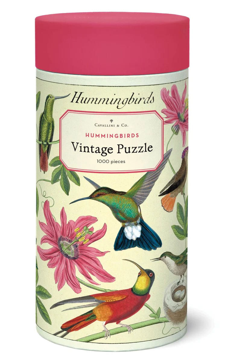 Cavallini & Co. Puzzle Cavallini & Co Hummingbirds 1000 Piece Puzzle