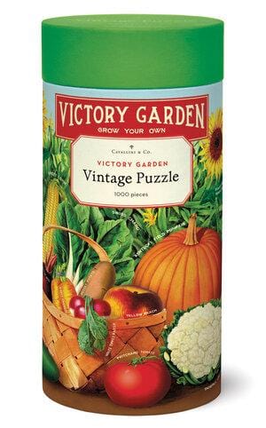 Cavallini & Co. Puzzle Victory Garden 1000 Piece Puzzle