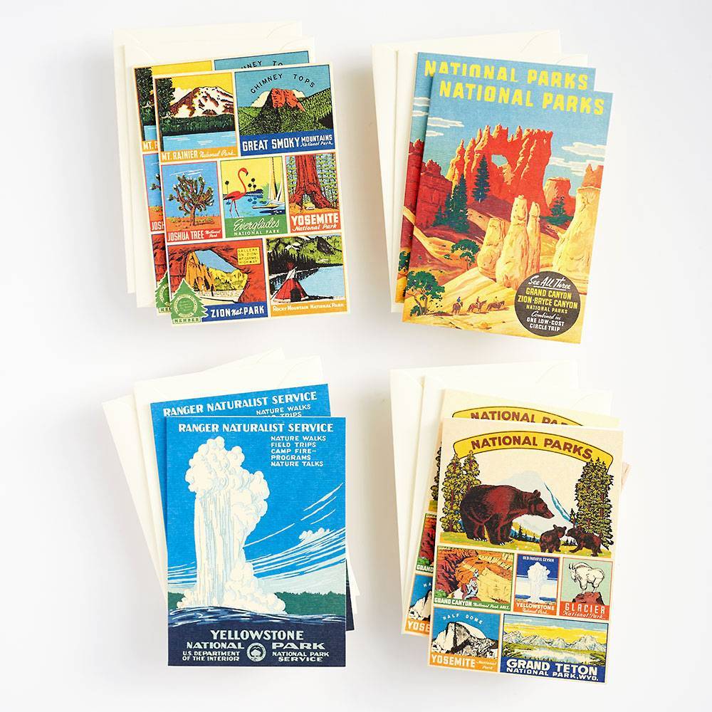 Cavallini & Co. Stationery Set National Parks Notecard Set