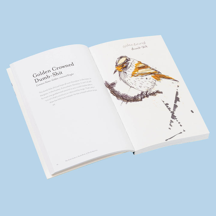 Chronicle Books Book The Field Guide to Dumb Birds of North America