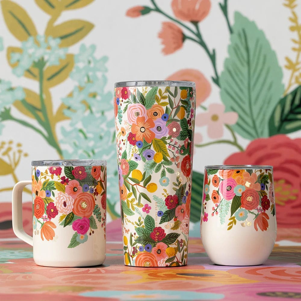 16 oz. Mug - Rifle Paper Co. - Mint Lively Floral – Paper Luxe