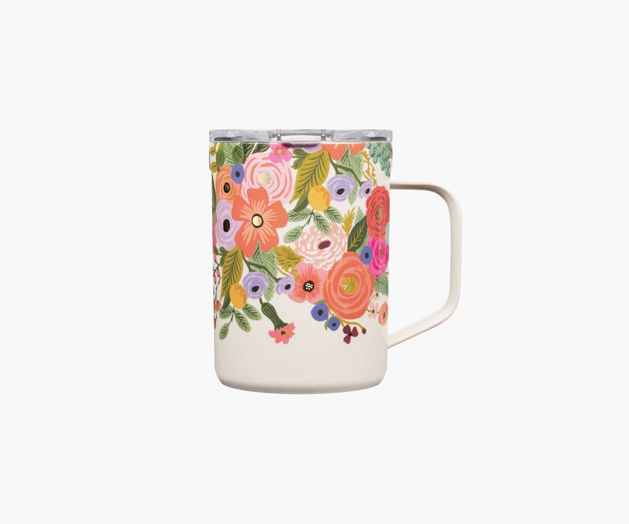 Corkcicle Mug Rifle Paper Co. Garden Party Cream 16 oz Mug