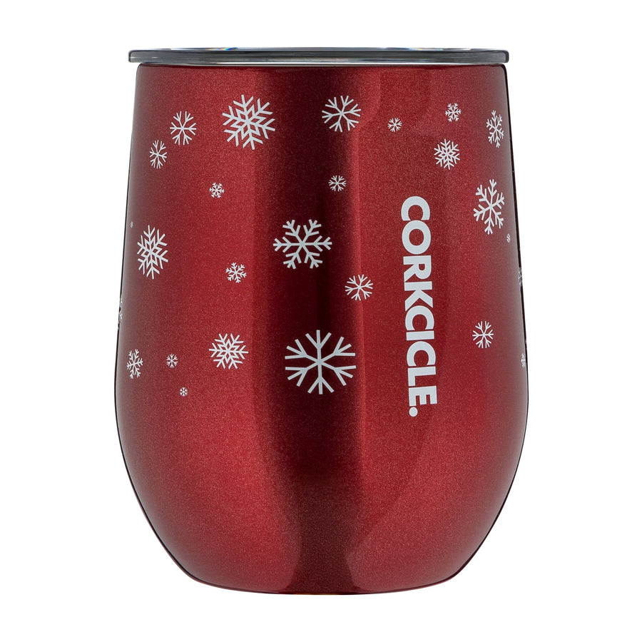 Corkcicle Stemless Corkcicle Snowfall Red Stemless - 12oz.