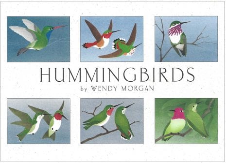 Crane Creek Graphics Boxed Card Set Hummingbirds Card Set