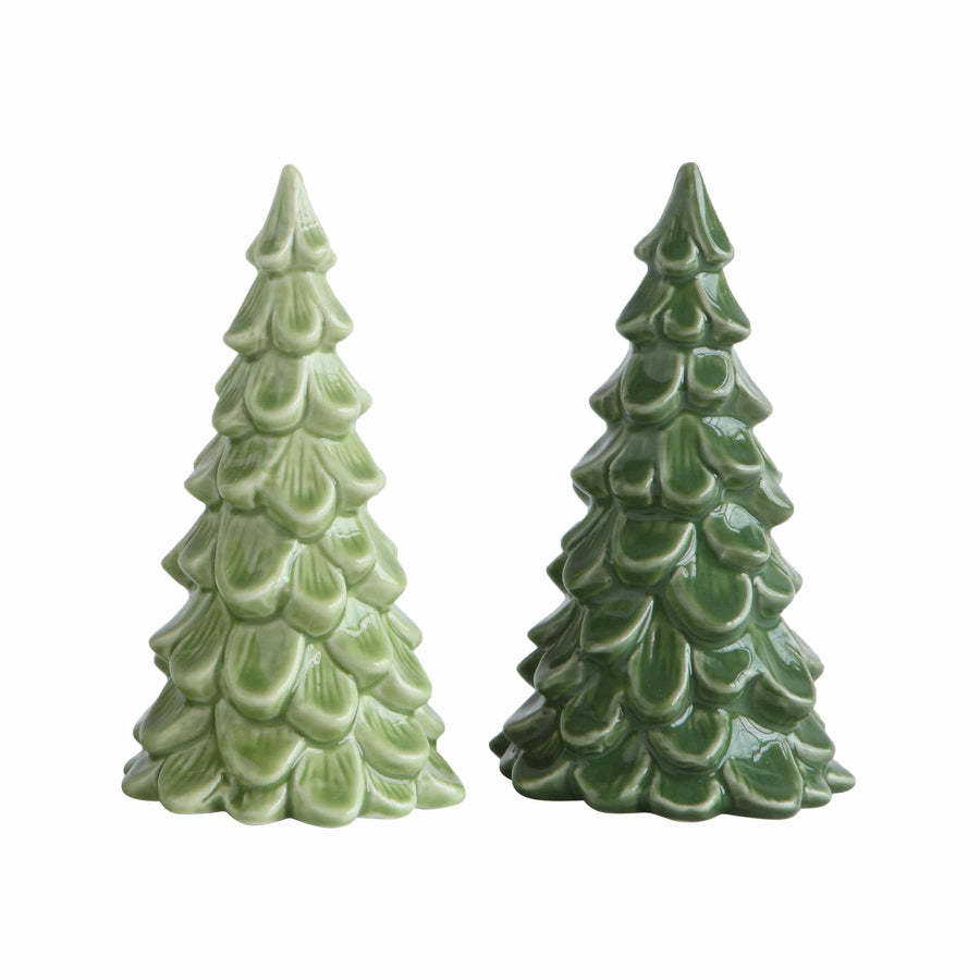 Creative Coop Holiday Decor Stoneware Tree