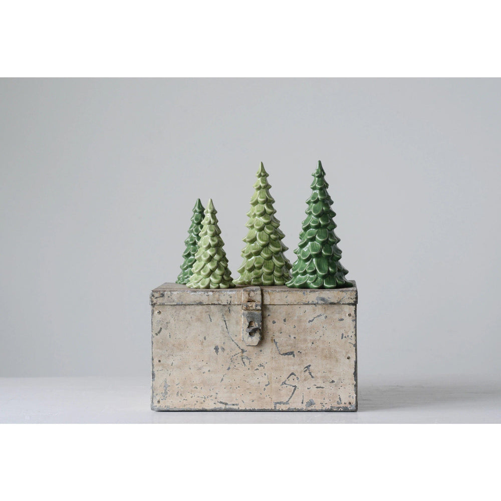 Creative Coop Holiday Decor Stoneware Tree