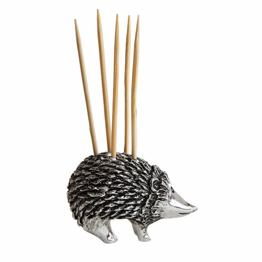 Creative Coop Serveware Hedgehog Toothpick Holder Toothpicks