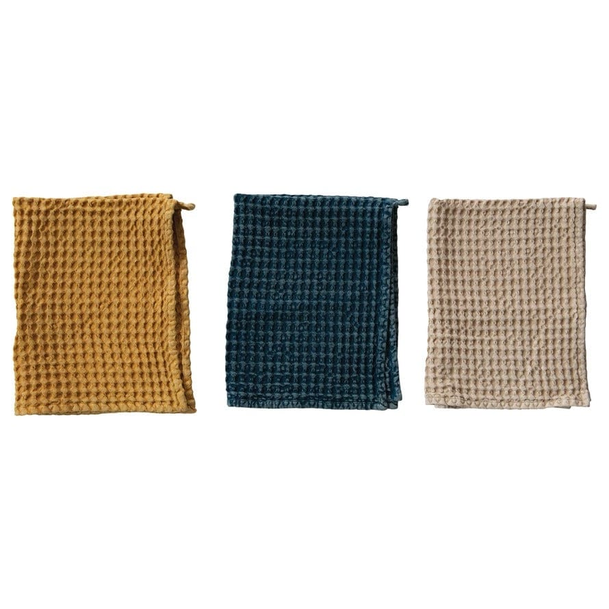 Creative Coop Tea Towel Cotton Waffle Weave Tea Towels
