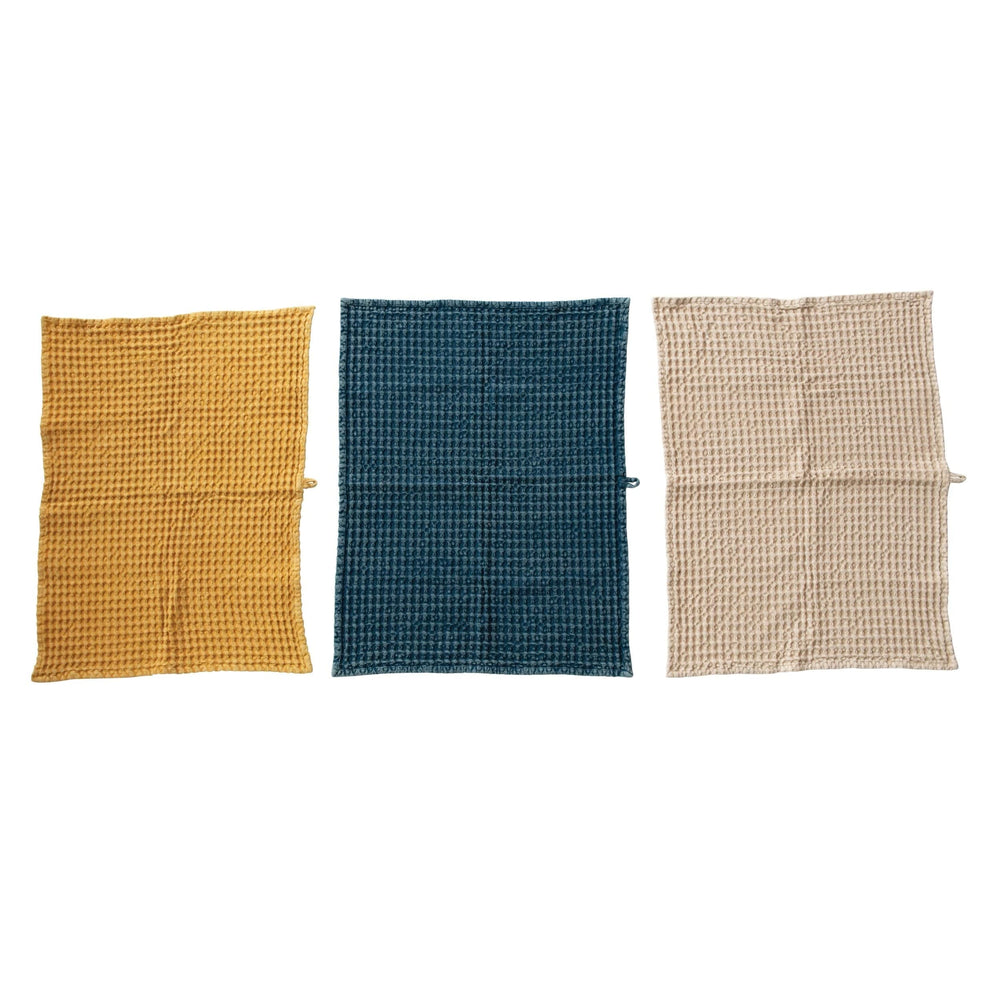 Creative Coop Tea Towel Cotton Waffle Weave Tea Towels