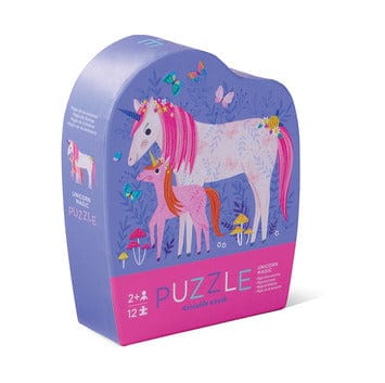 Crocodile Creek Puzzle Unicorn Magic Mini Puzzle - 12 Pieces