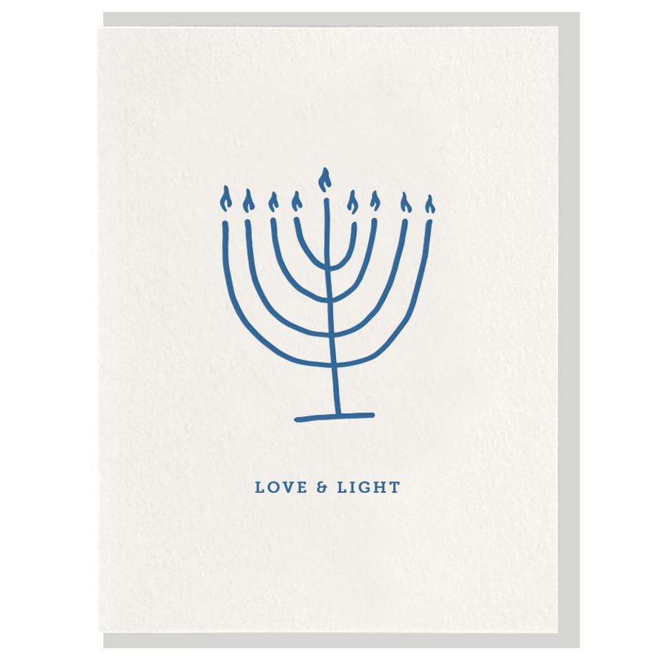 Dahlia Press Card Love & Light Card