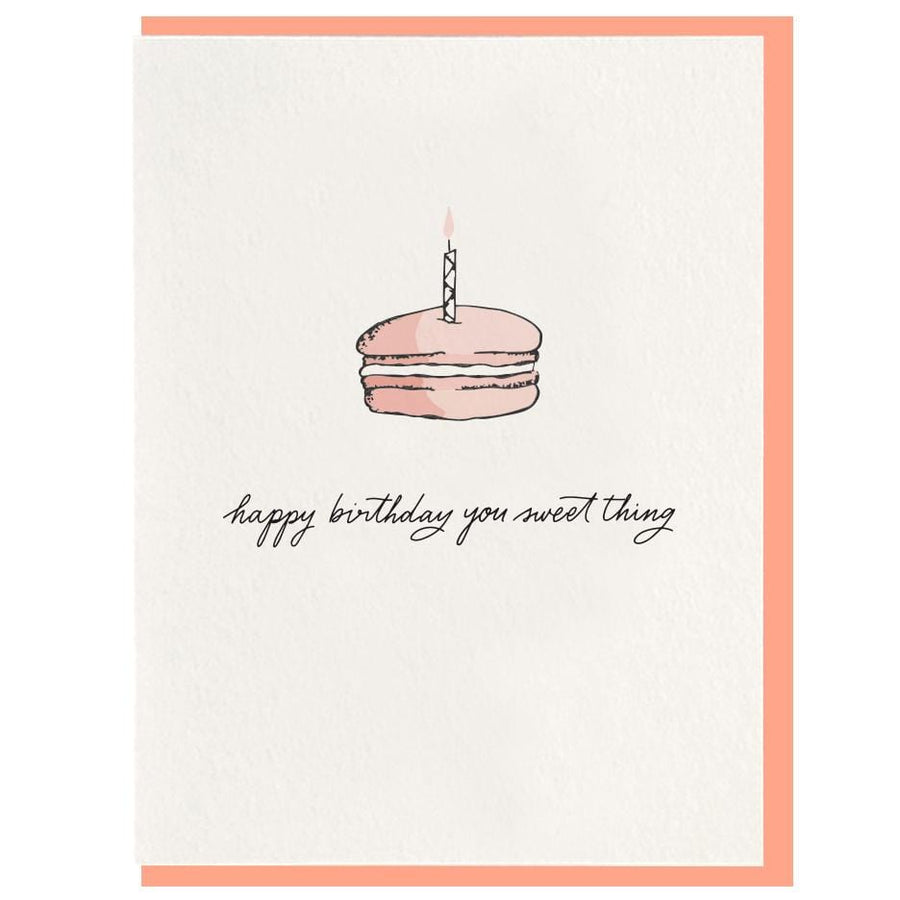 Dahlia Press Card Sweet Thing Birthday Card