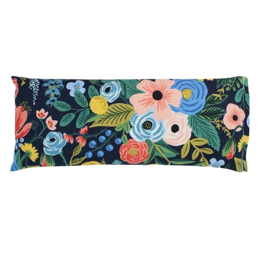 Dana Herbert Accessories Heat Wrap Navy Floral Eye Pillow