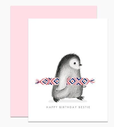 Dear Hancock Card Birthday Bestie