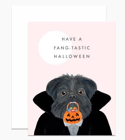 Dear Hancock Card Have a Fang-tastic Halloween Card