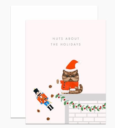 Dear Hancock Card Nuts About the Holidays Card