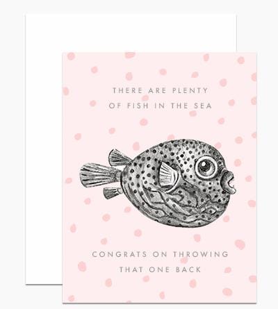 Dear Hancock Card Plenty of Fish Card