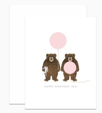 Dear Hancock Cards Happy Birthday Sis Birthday Card