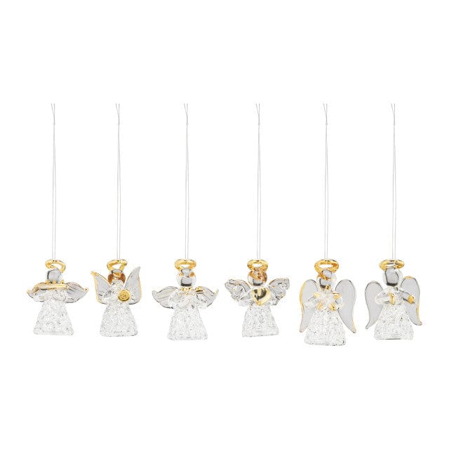 Demdaco Ornament Spun Glass Mini Angel Ornaments