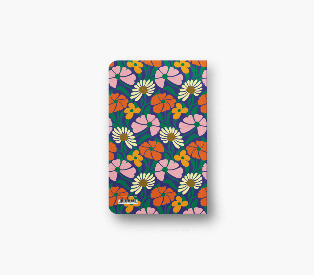 Denik Notebook Wildflower Classic Layflat Notebook