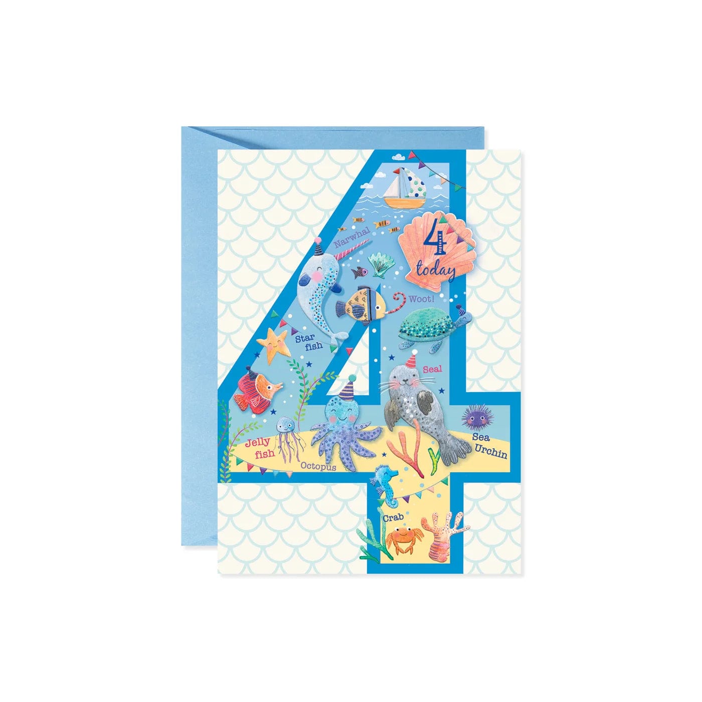 Design Design Card 4-Underwater or Woodland