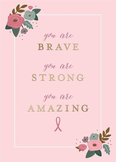 Design Design Card Brave, Strong, Amazing Card