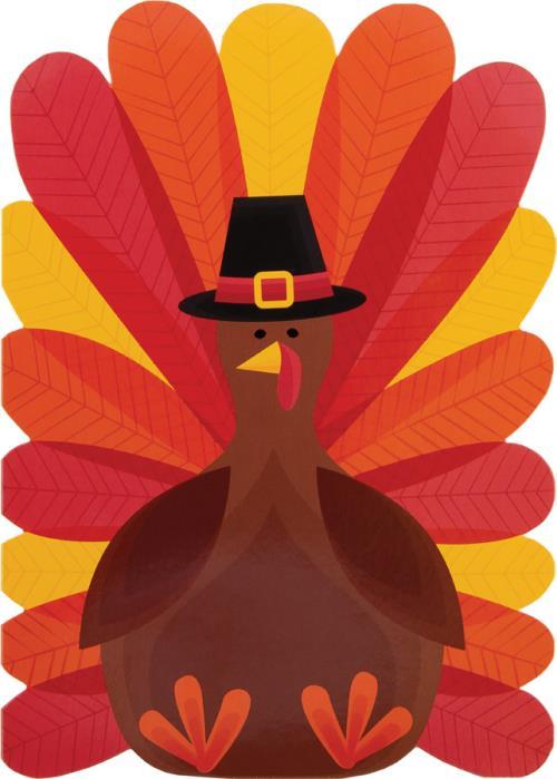 Design Design Card Dress Up Turkey Card