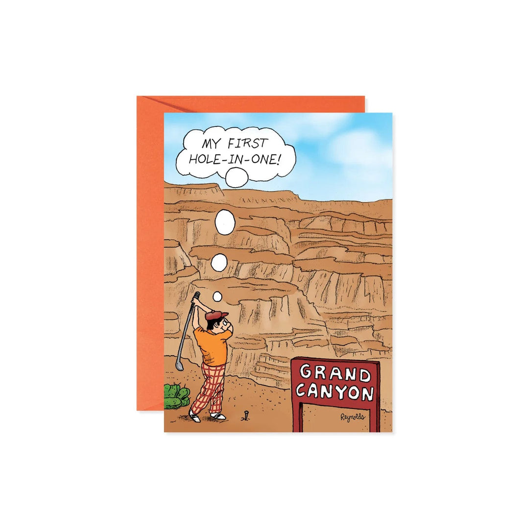 Design Design Card Grand Canyon Hole in One