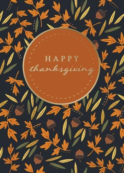 Design Design Card Royal Thanksgiving Card