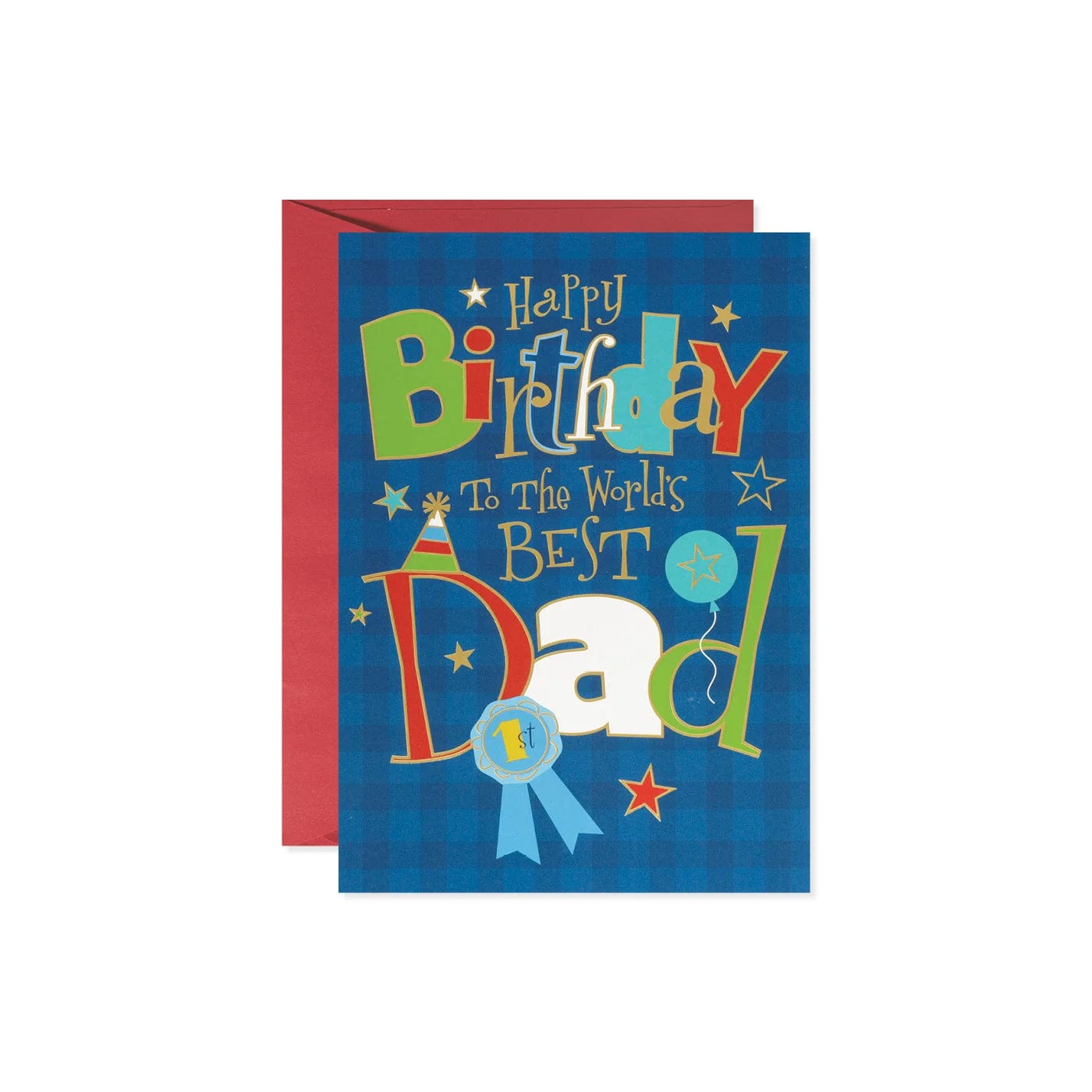 Design Design Card World's Best Dad