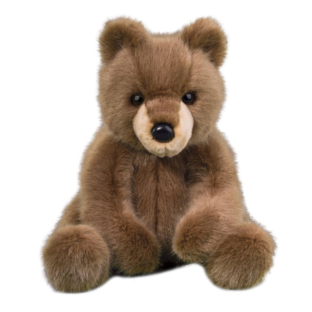 Douglas Plush Toy Lincoln Brown Bear