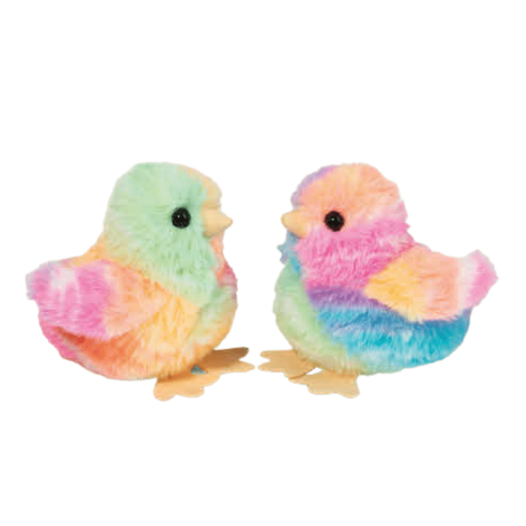 Douglas Plush Toy Rainbow Chicks